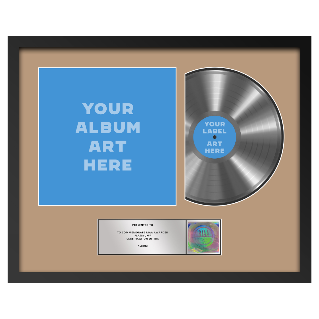 25"x20" RIAA Platinum Award