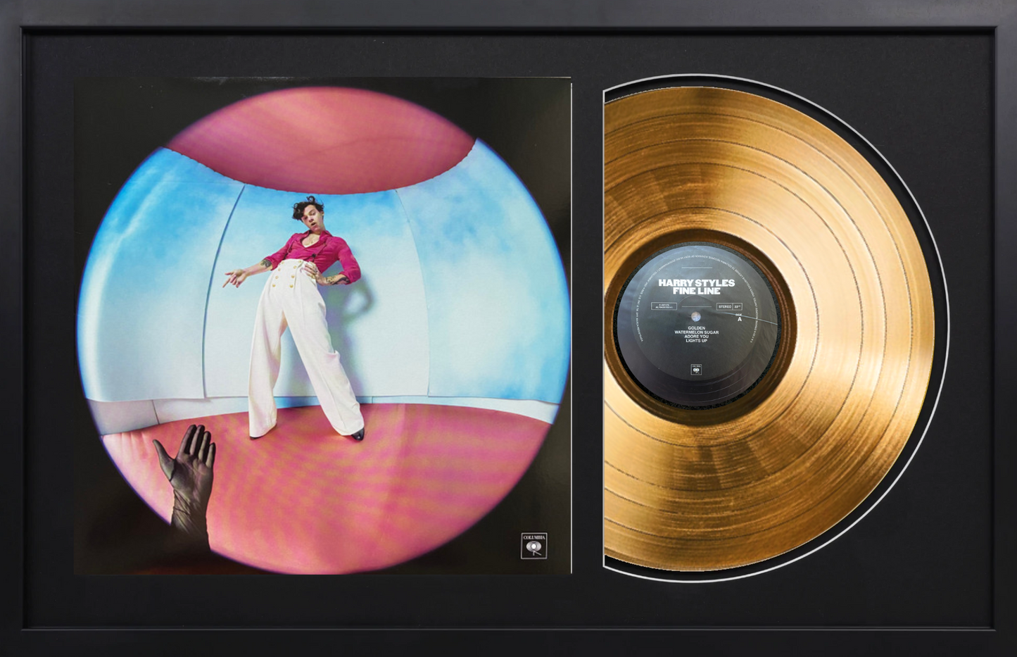 Harry Styles - Fine Line - 24K Gold Plated, Limited Edition Album