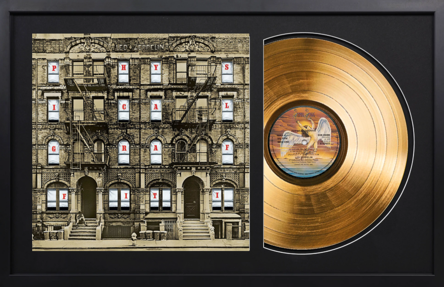 Led Zeppelin - Physical Grafitti - 24K Gold Plated, Limited Edition Album