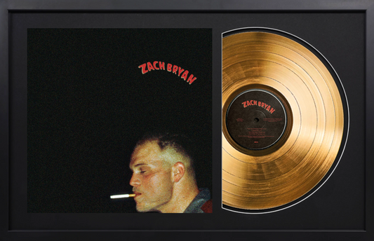 Zach Bryan - Zach Bryan - 24K Gold Framed Album