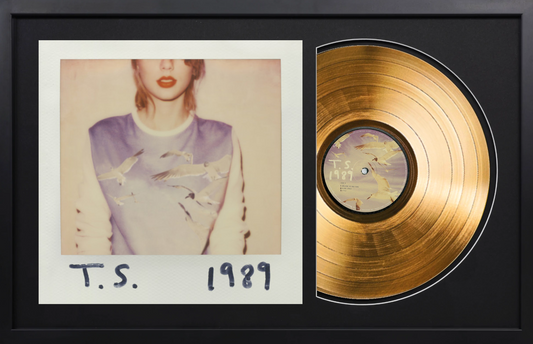 Taylor Swift - 1989 - 24K Gold Framed Album