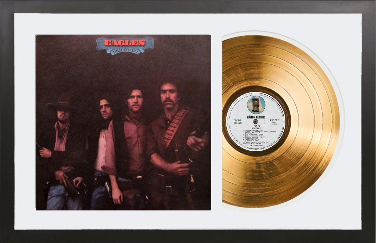 Eagles - Desperado - 24K Gold Plated Vinyl