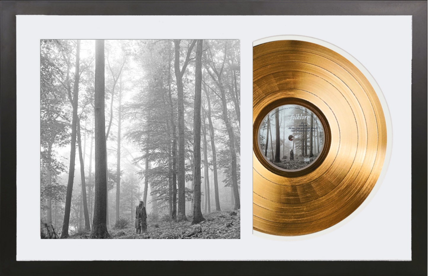 Taylor Swift - Folklore - 24K Gold Plated, Limited Edition Album