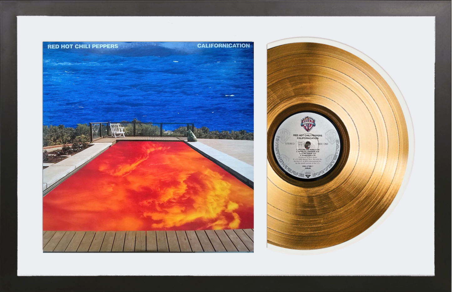 Red Hot Chili Peppers - Californication - 24K Gold Plated, Limited Edition Album