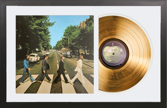 The Beatles - Abbey Road - 24K Gold Plated, Limited Edition Album