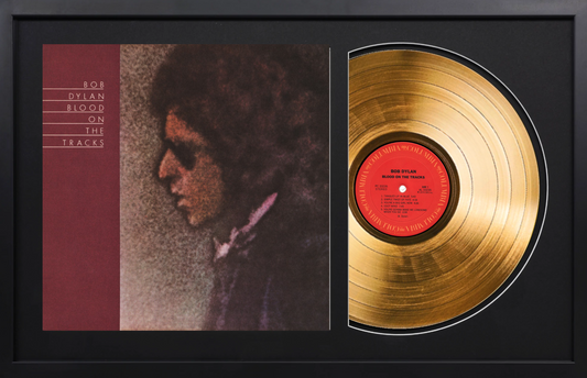 Bob Dylan - Blood On The Tracks - 14K Gold Plated Vinyl