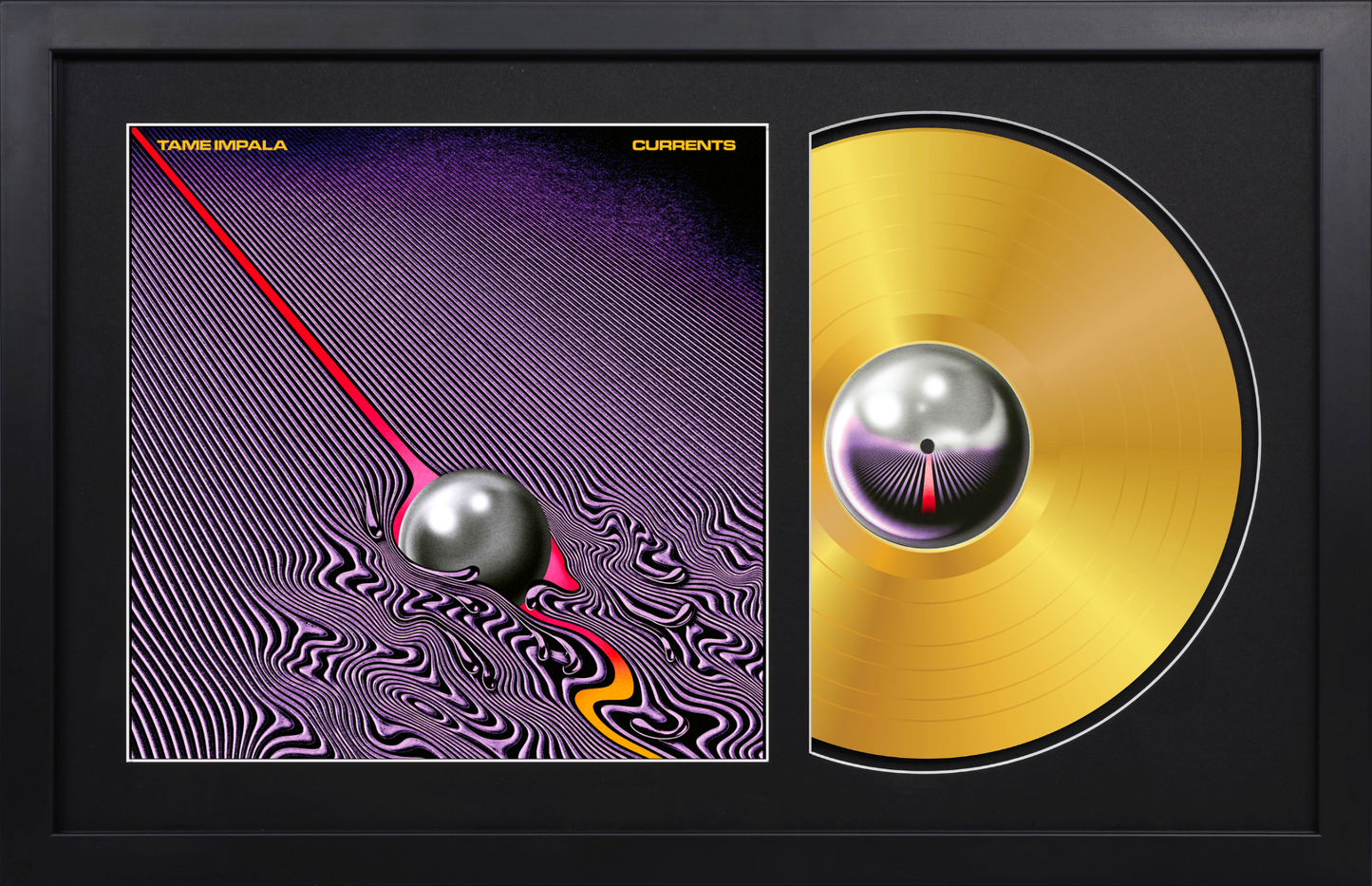 Tame Impala - Currents - 24K Gold Plated, Limited Edition Album