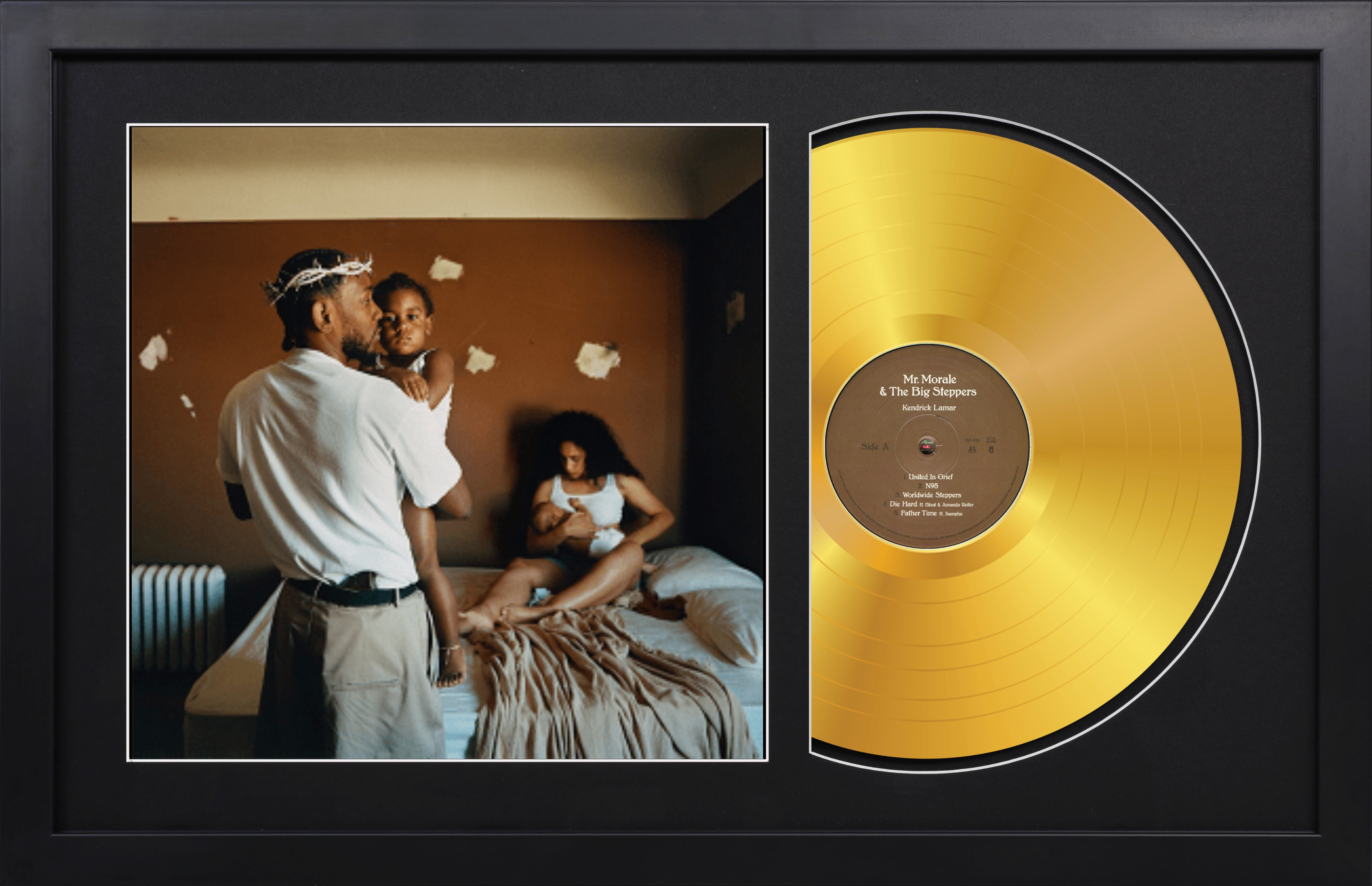 Kendrick Lamar - Mr. Morale & the Big Steppers - 14K Gold Plated, Limited  Edition Album