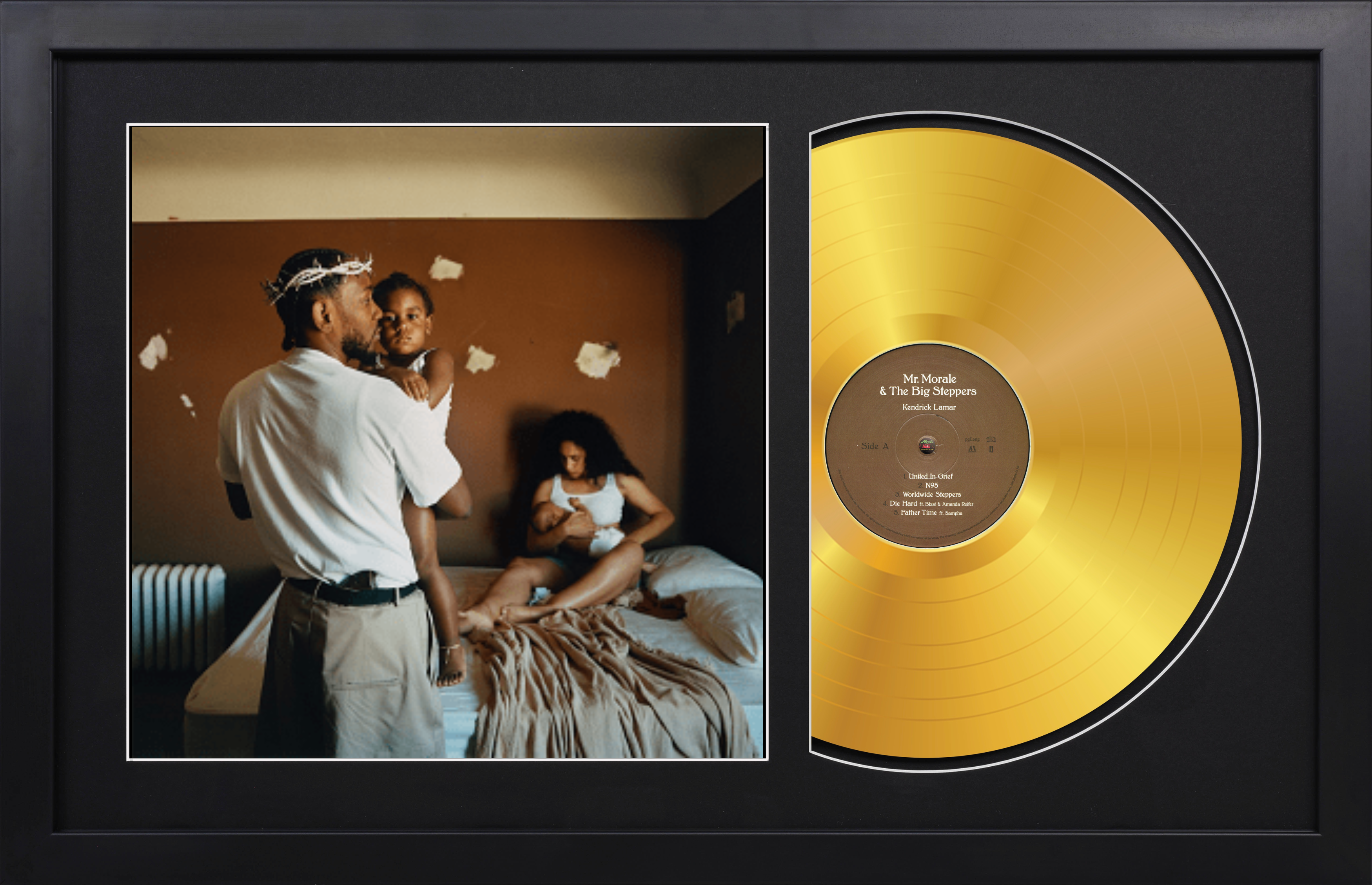 Kendrick Lamar - Mr. Morale & the Big Steppers - 14K Gold Plated, Limited Edition Album