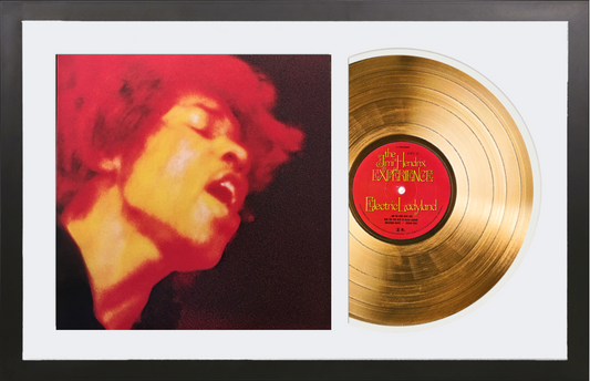 Jimi Hendrix - Electric Ladyland - 14K Gold Framed Album