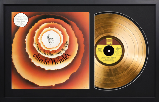 Songs in the Key of Life - 14K Gold Framed Album