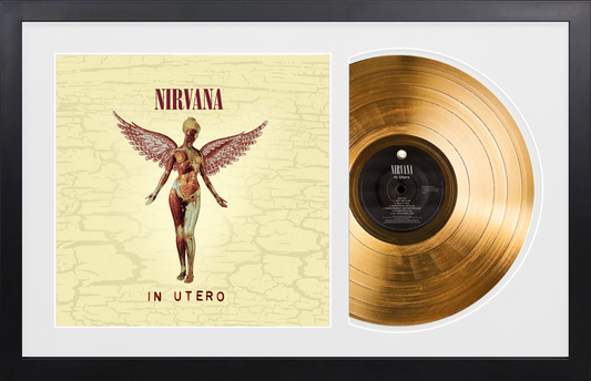 Nirvana - In Utero - 14K Gold Plated Vinyl