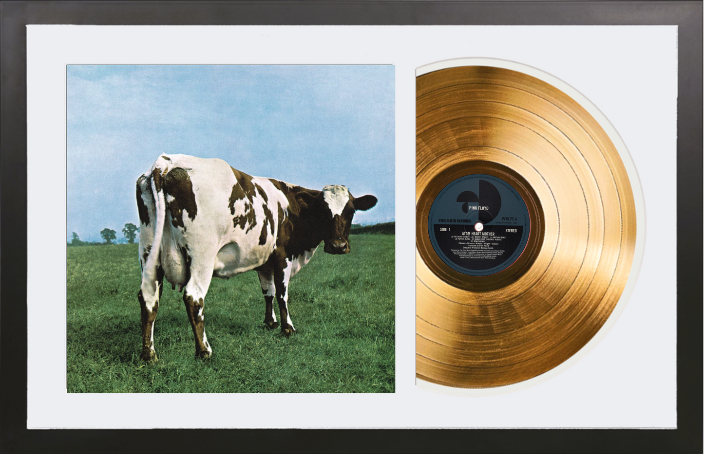 Pink Floyd - Atom Heart Mother - 14K Gold Framed Album