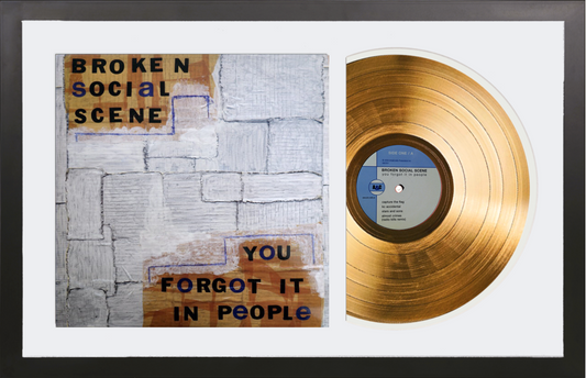 Broken Social Scene - You Forgot It in People - 14K Gold Plated Vinyl
