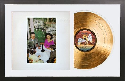Led Zeppelin - Presence - 14K Gold Framed Album