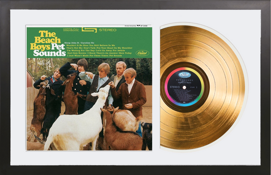 The Beach Boys - Pet Sounds - 14K Gold Framed Album