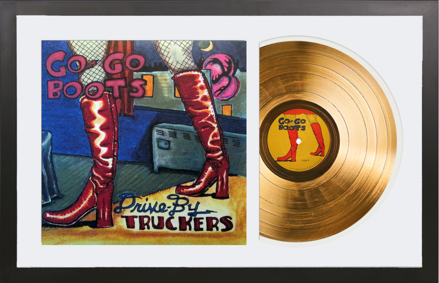Drive-By Truckers - Go-Go Boots - 14K Gold Framed Album