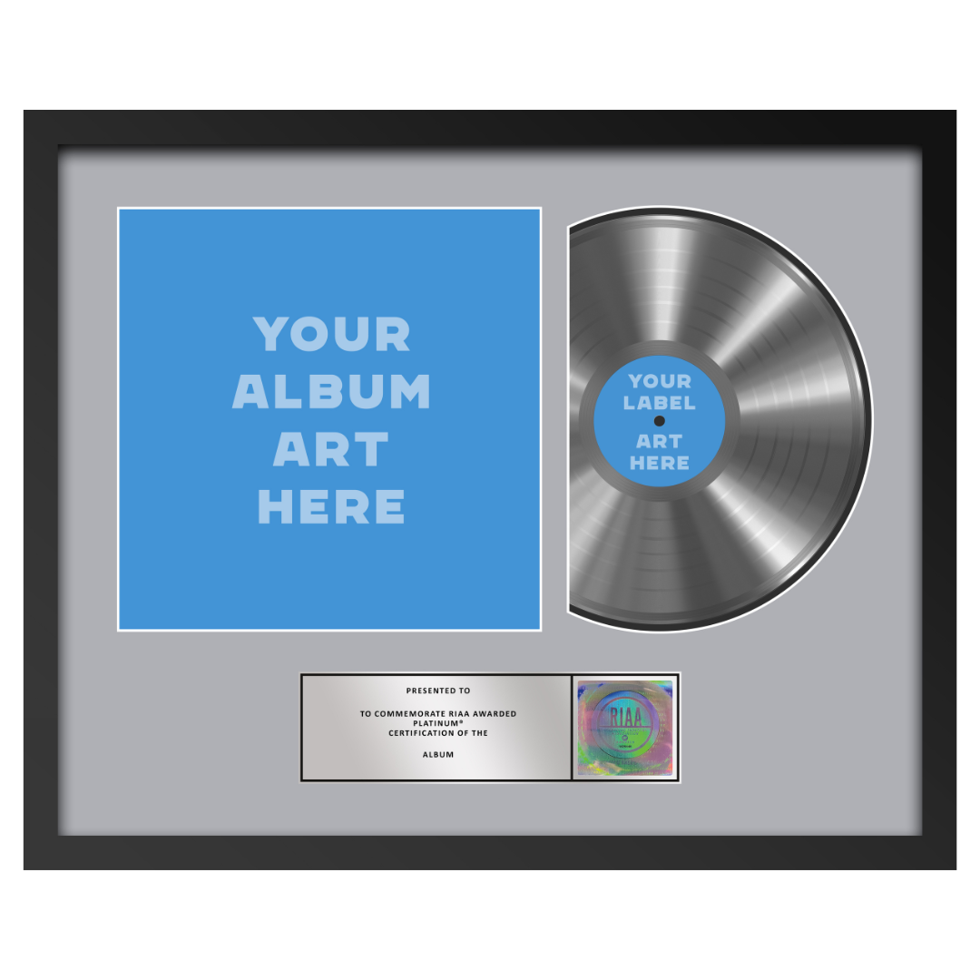 25"x20" RIAA Platinum Award