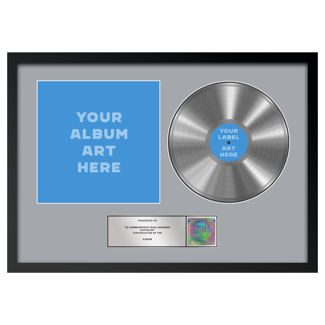 29"x20" RIAA Platinum Award