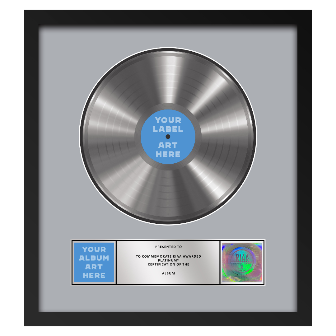 18"x20" RIAA Platinum Award