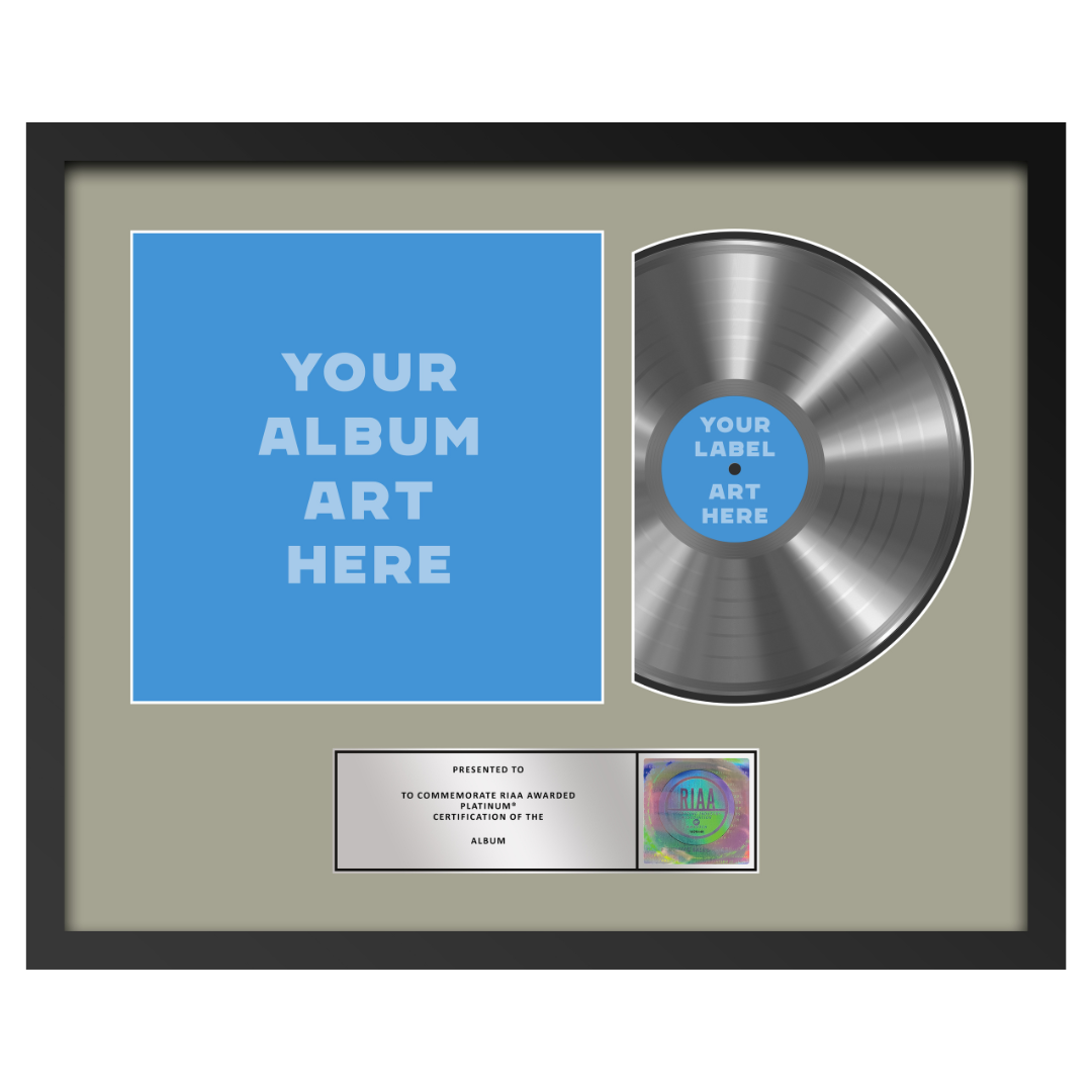 25"x20" RIAA Platinum Award