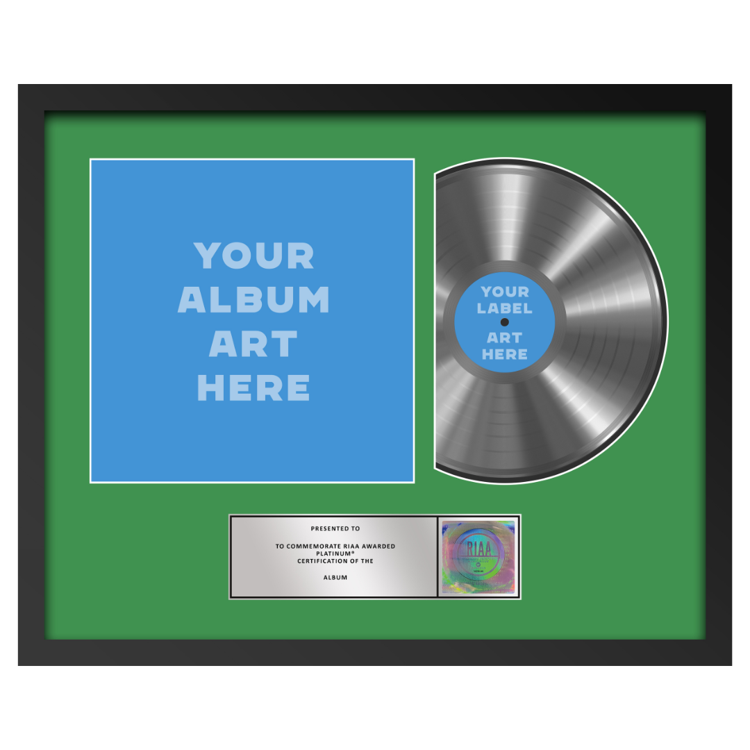 25"x20" RIAA Platinum Award