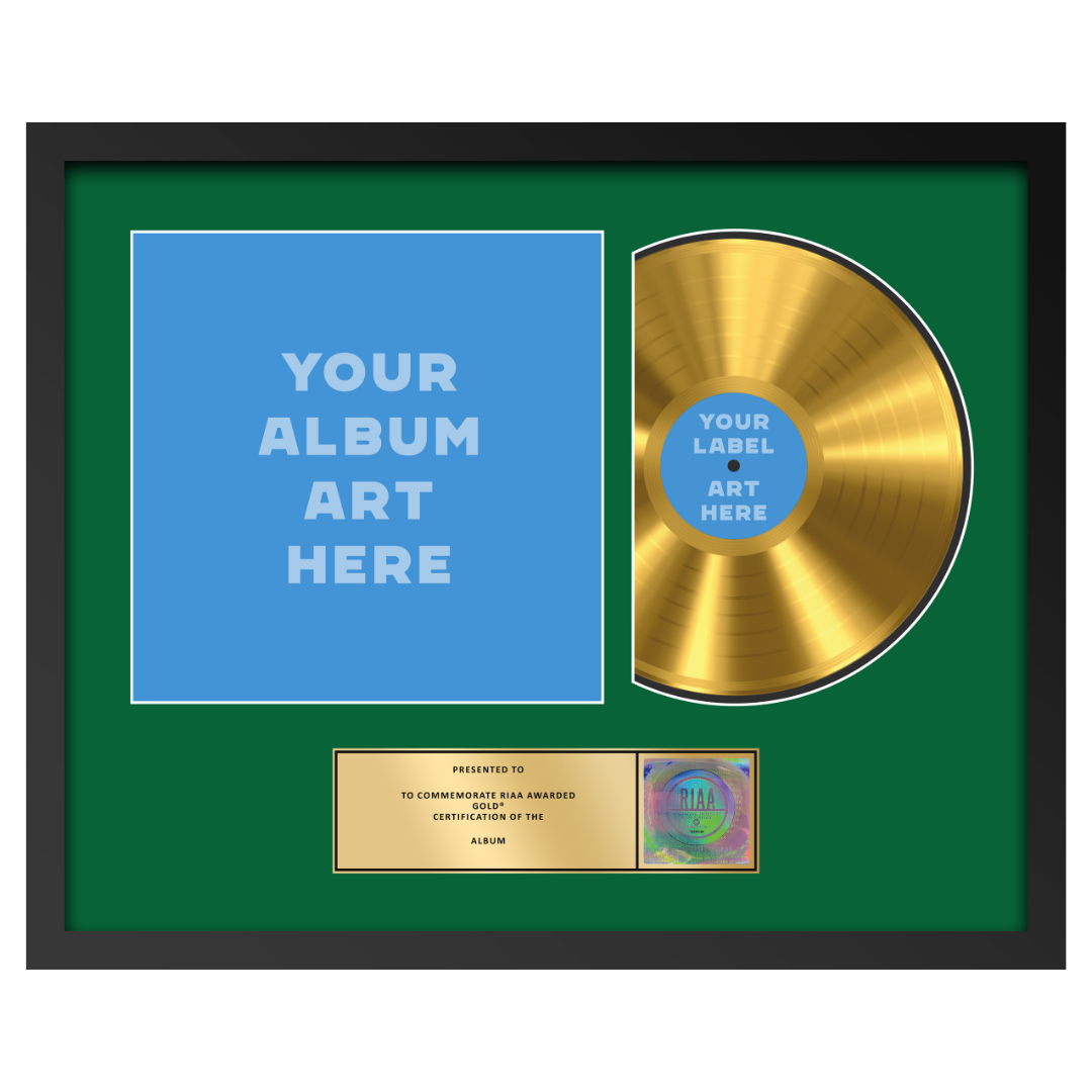 25"x20" RIAA Gold Award