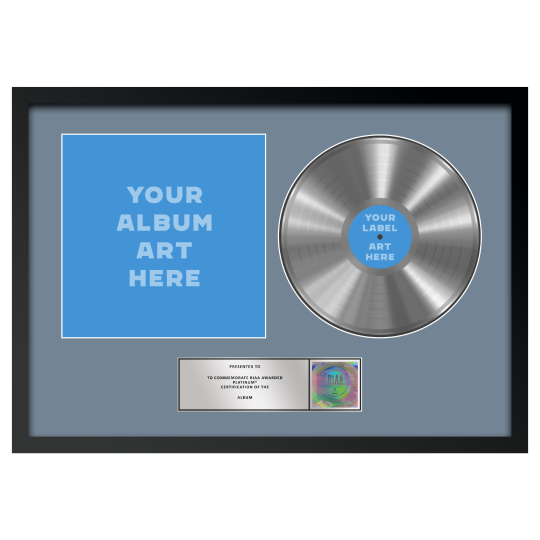 29"x20" RIAA Platinum Award