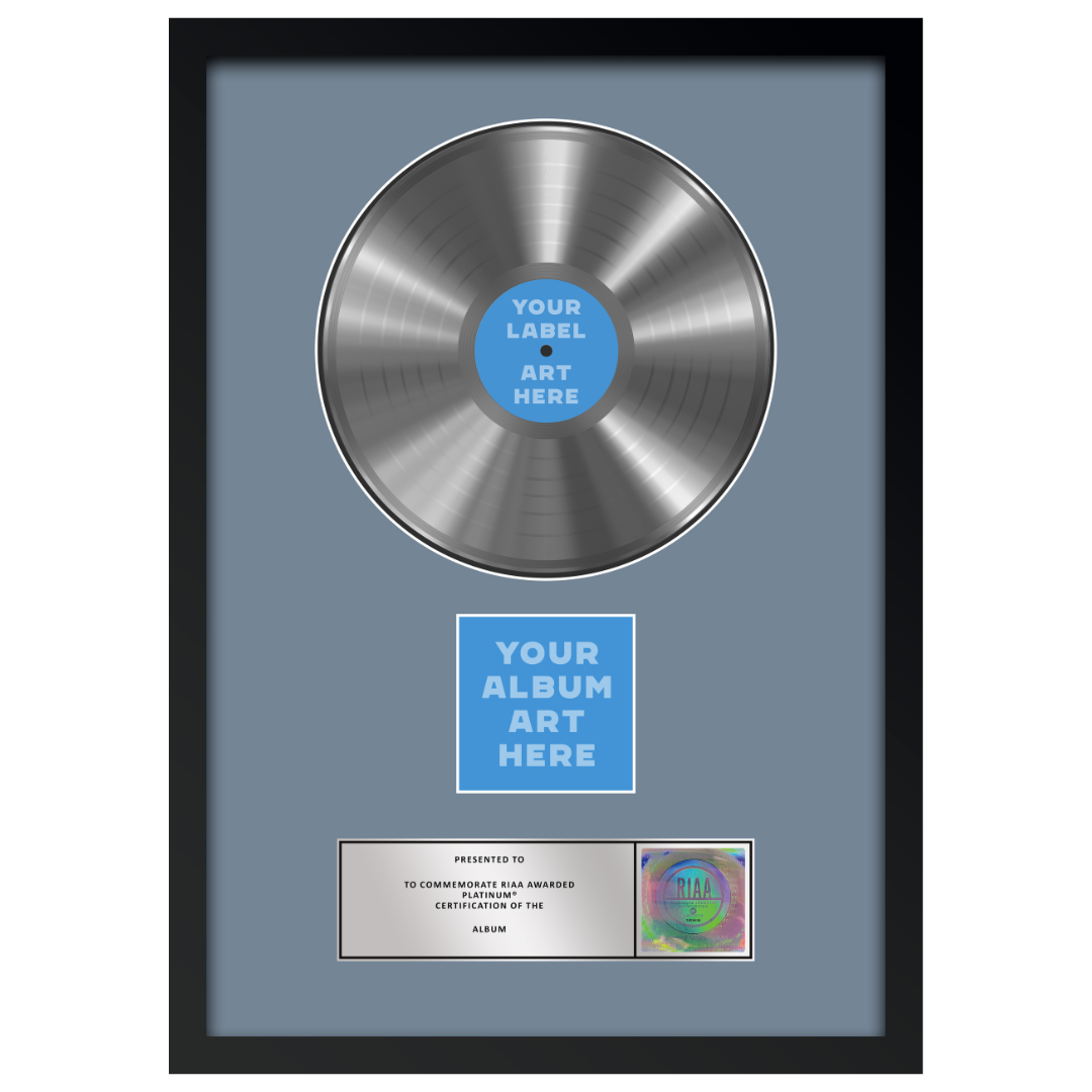 18"x26" RIAA Platinum Award