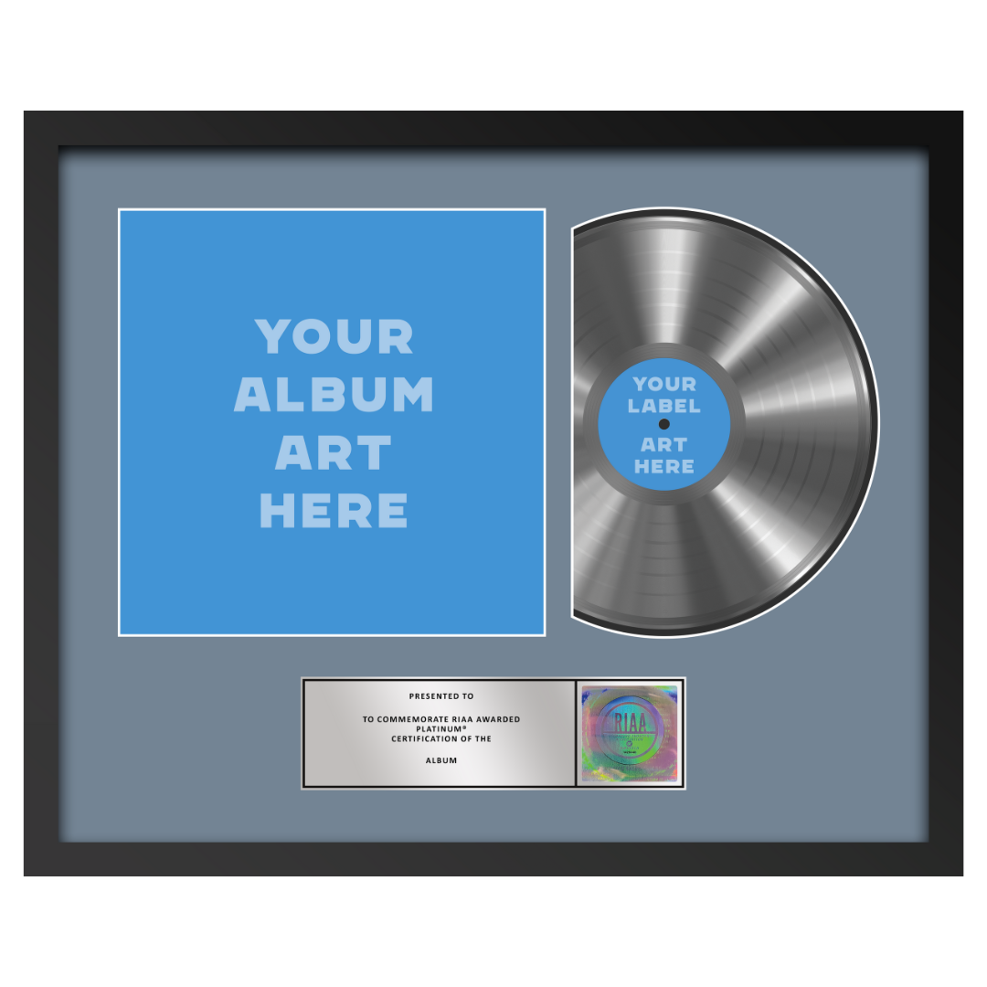 25"x20" RIAA Platinum Award