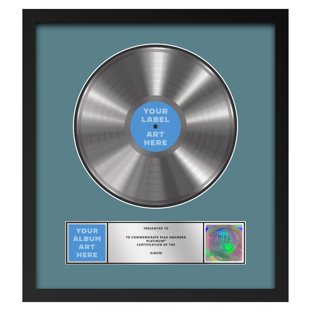 18"x20" RIAA Platinum Award