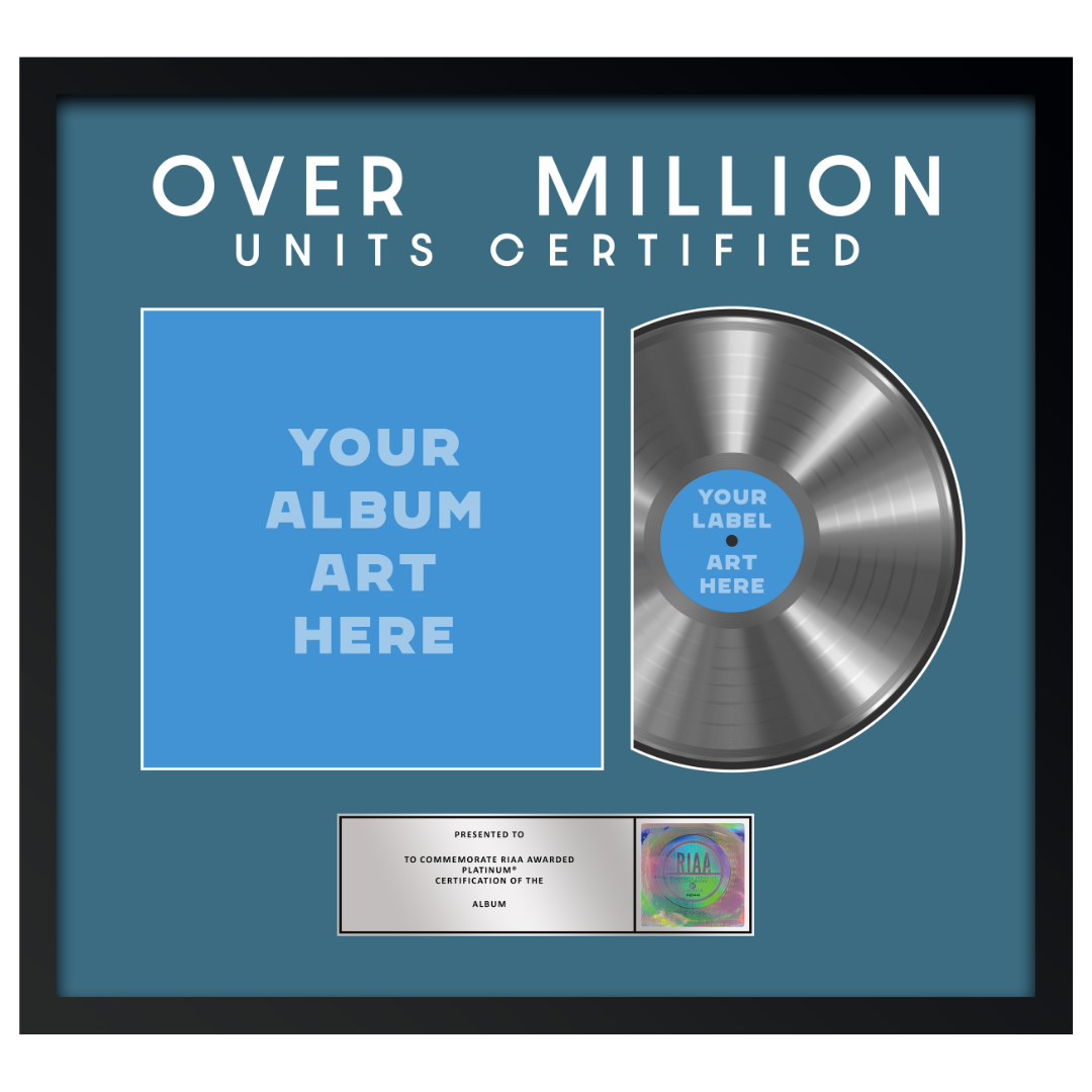 26"x24" RIAA Platinum Award