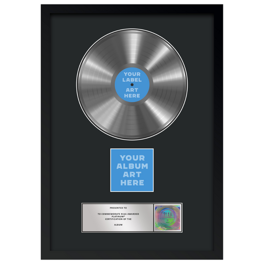 18"x26" RIAA Platinum Award