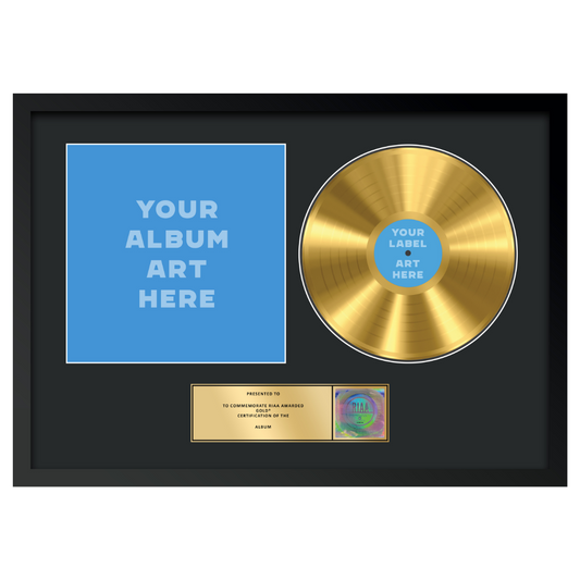 Awards Using Cd RIAA Awards Custom Builder – Gold Records USA