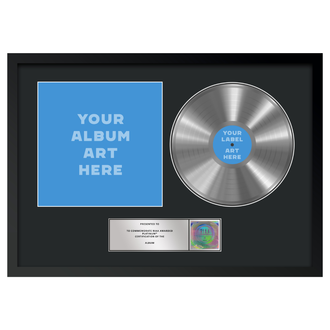 29"x20" RIAA Platinum Award