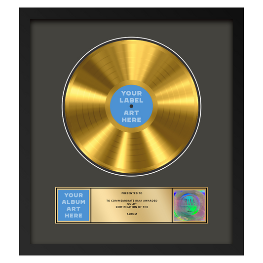 Awards Using Cd RIAA Awards Custom Builder – Gold Records USA