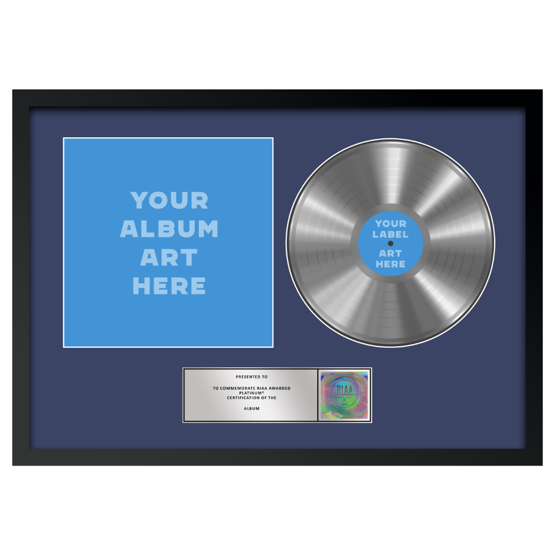 29"x20" RIAA Platinum Award