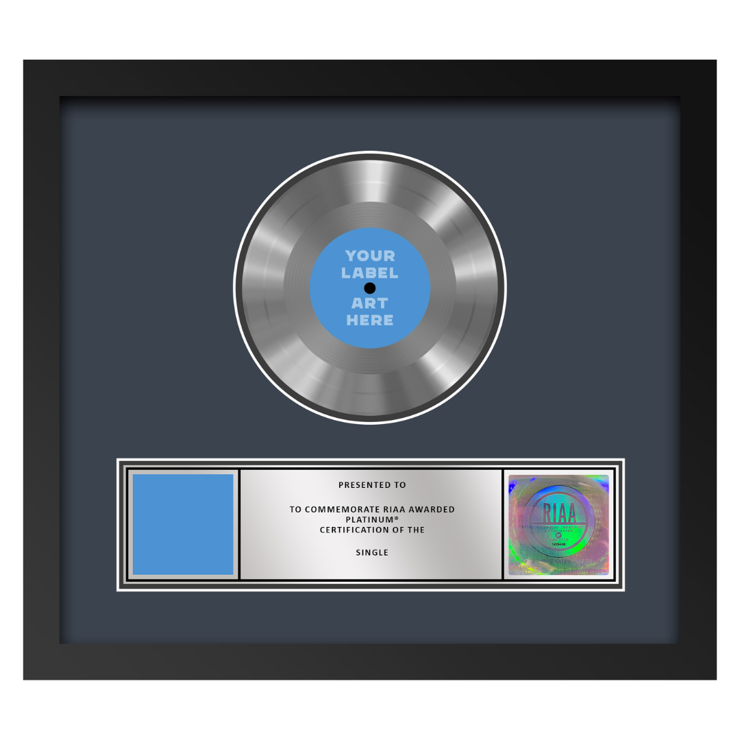 17"x15" RIAA Platinum Award