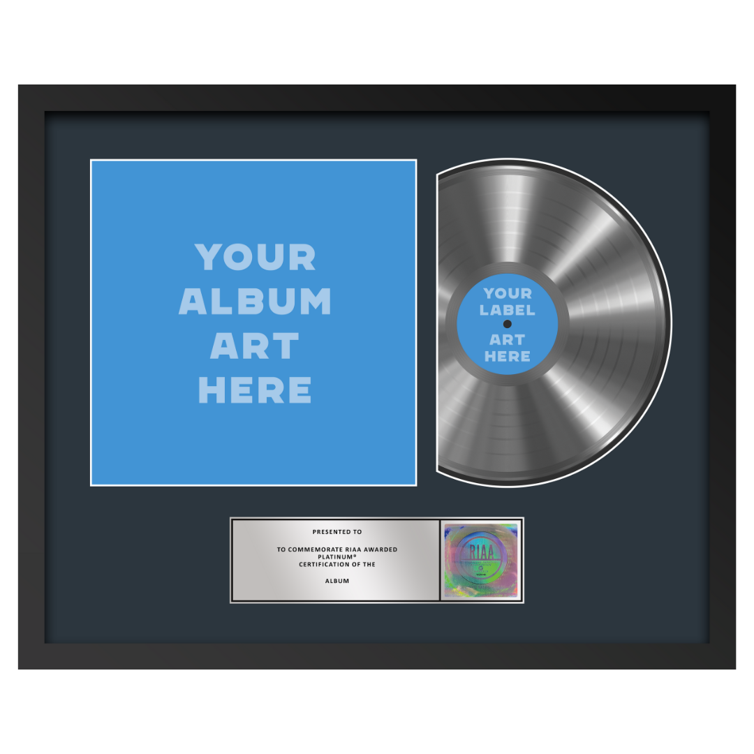 25"x20" RIAA Platinum Award