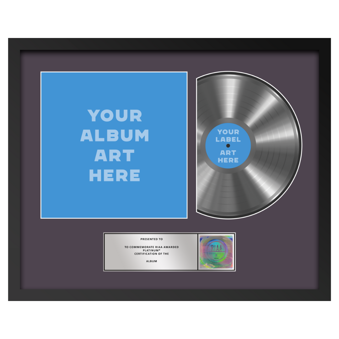 25"x20" RIAA Platinum Award