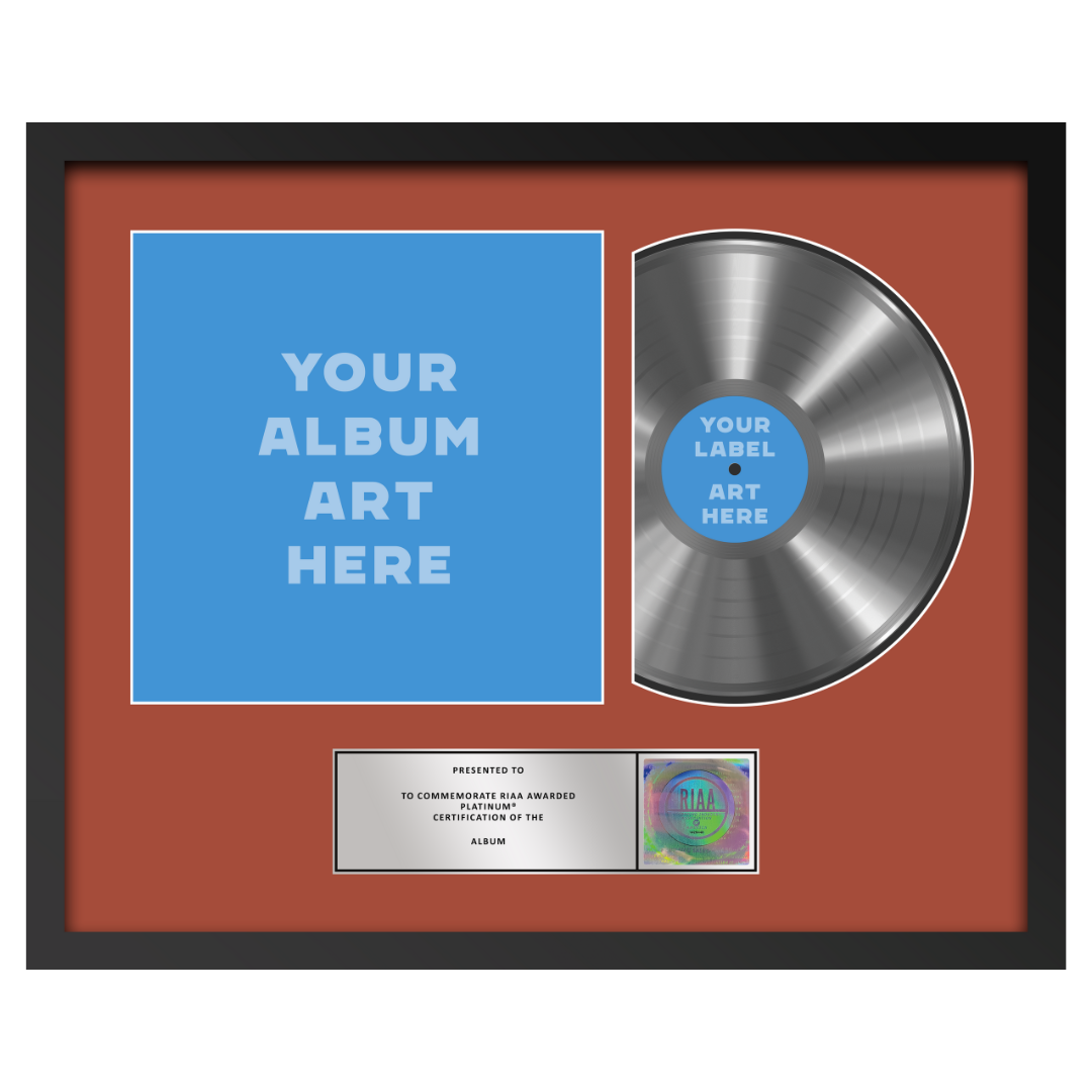 25"x20" RIAA Platinum Award