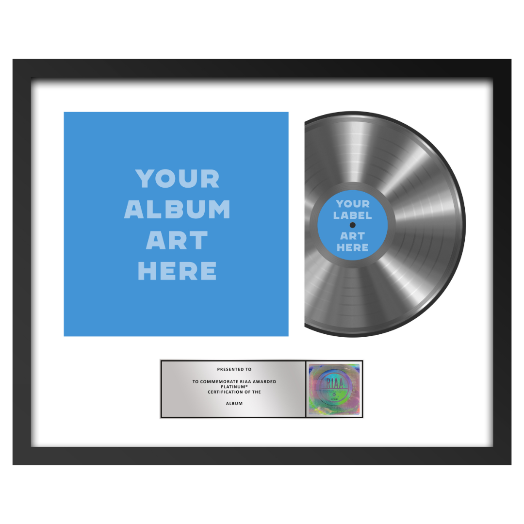 25"x20" RIAA Platinum Award