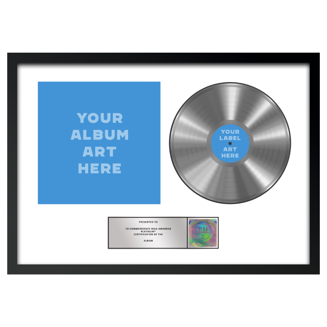 29"x20" RIAA Platinum Award