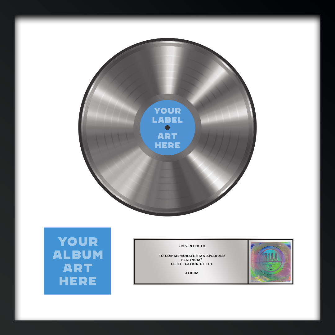 21"x21" RIAA Platinum Award