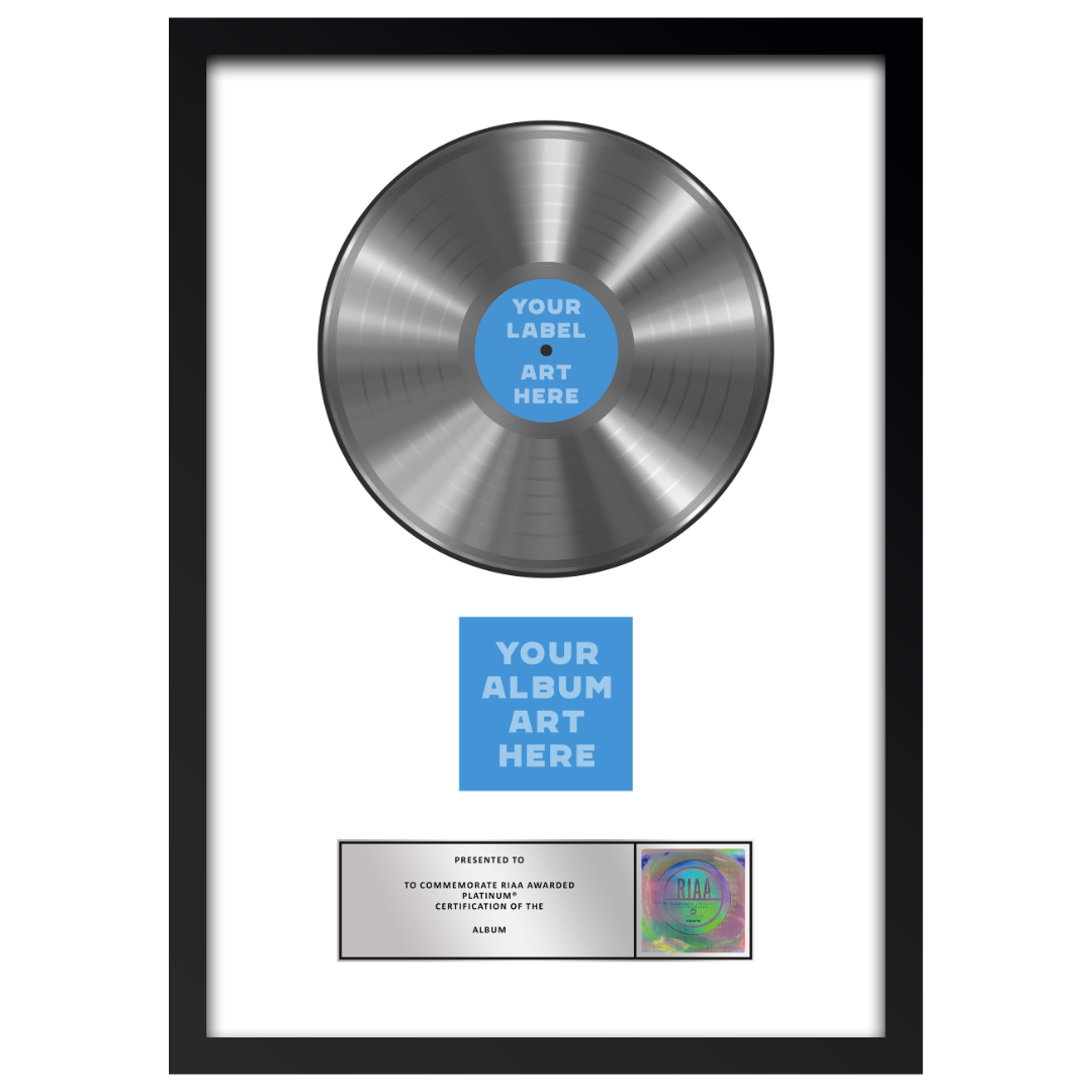 18"x26" RIAA Platinum Award