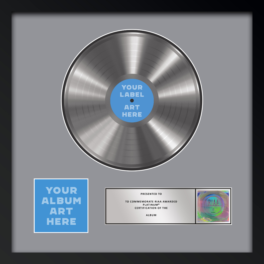 21"x21" RIAA Platinum Award