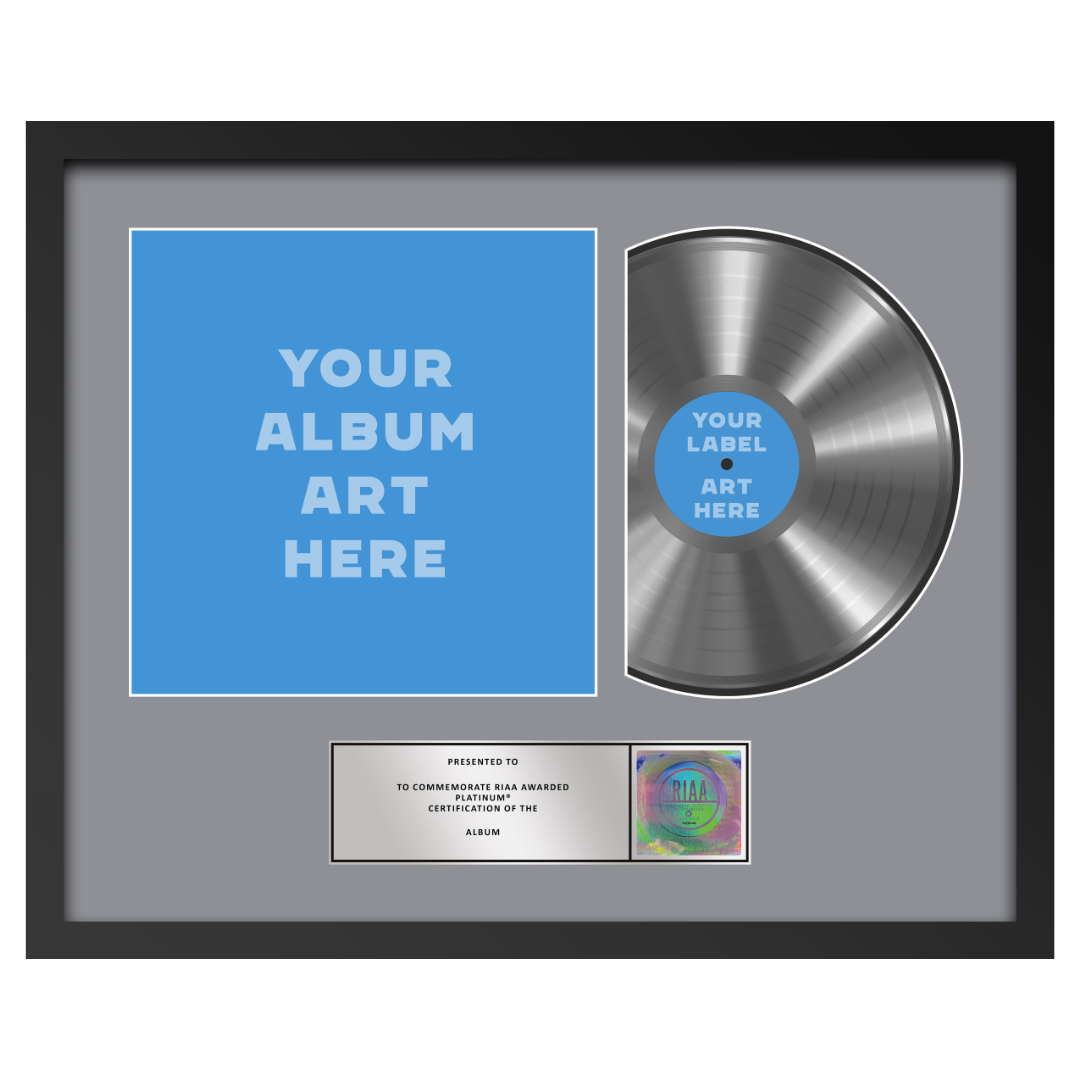 25"x20" RIAA Platinum Award