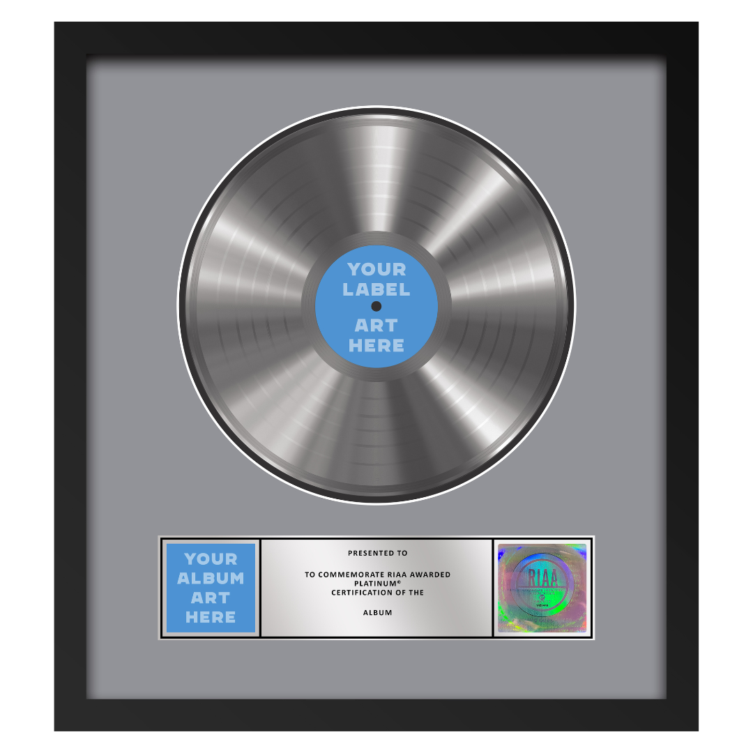 18"x20" RIAA Platinum Award