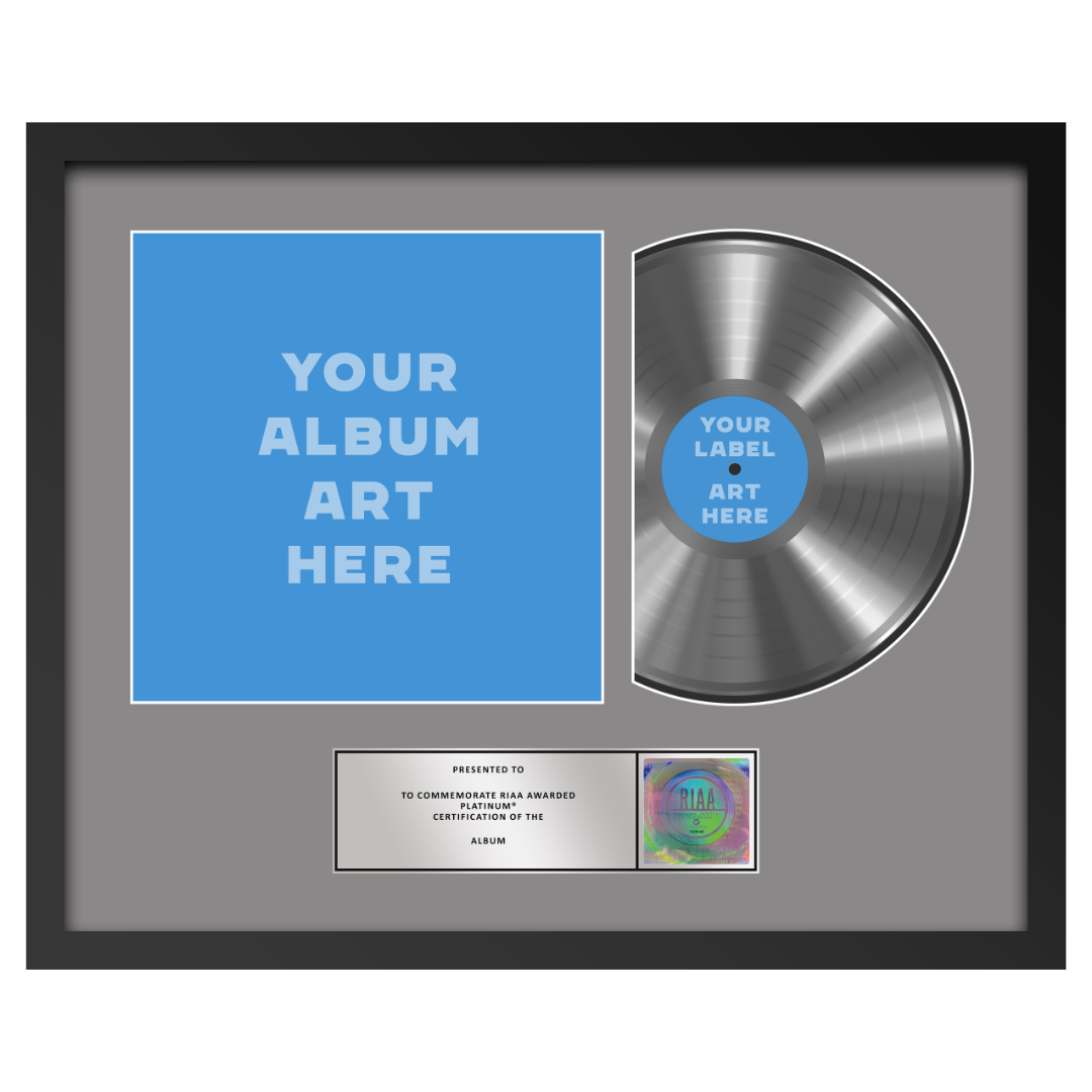 25"x20" RIAA Platinum Award