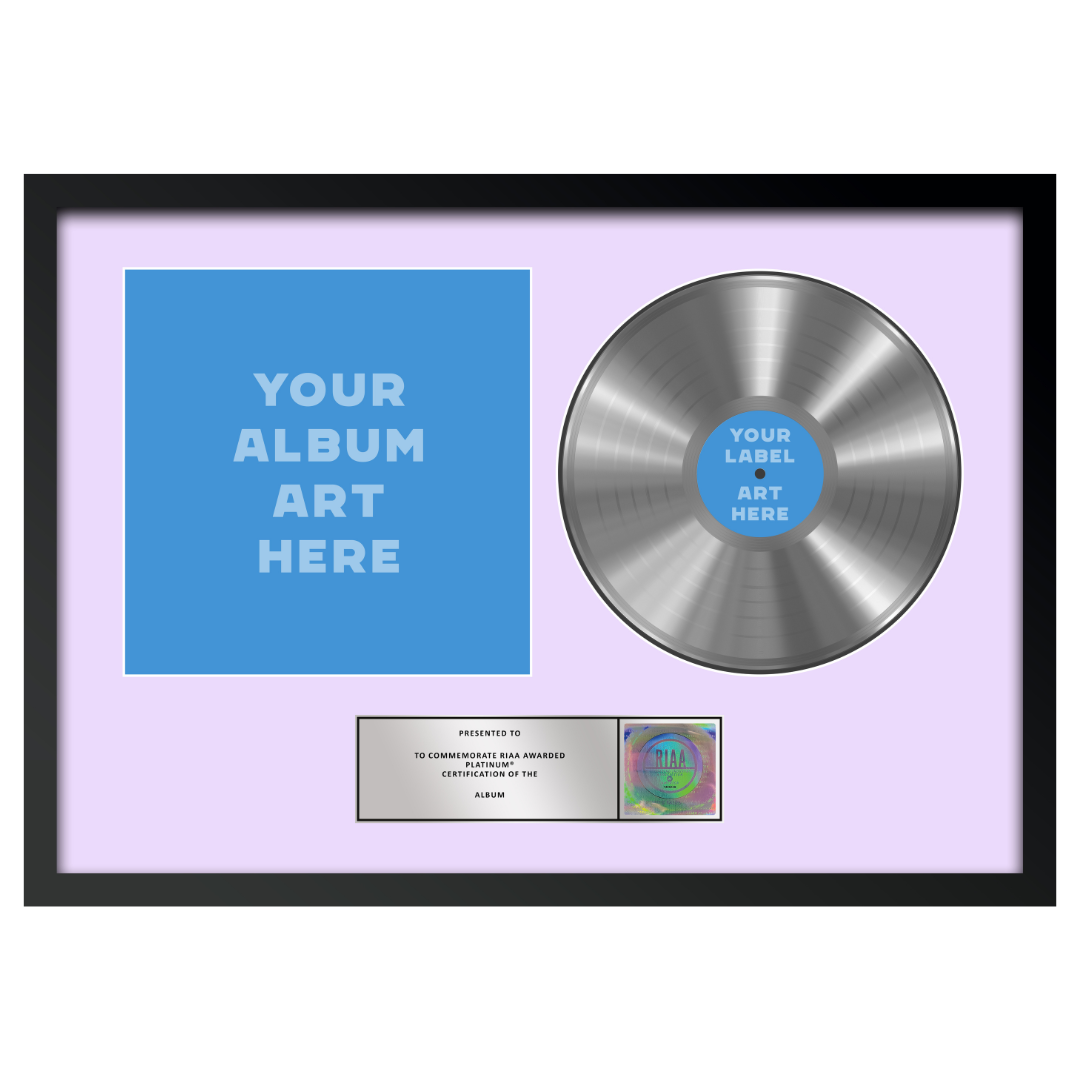 29"x20" RIAA Platinum Award